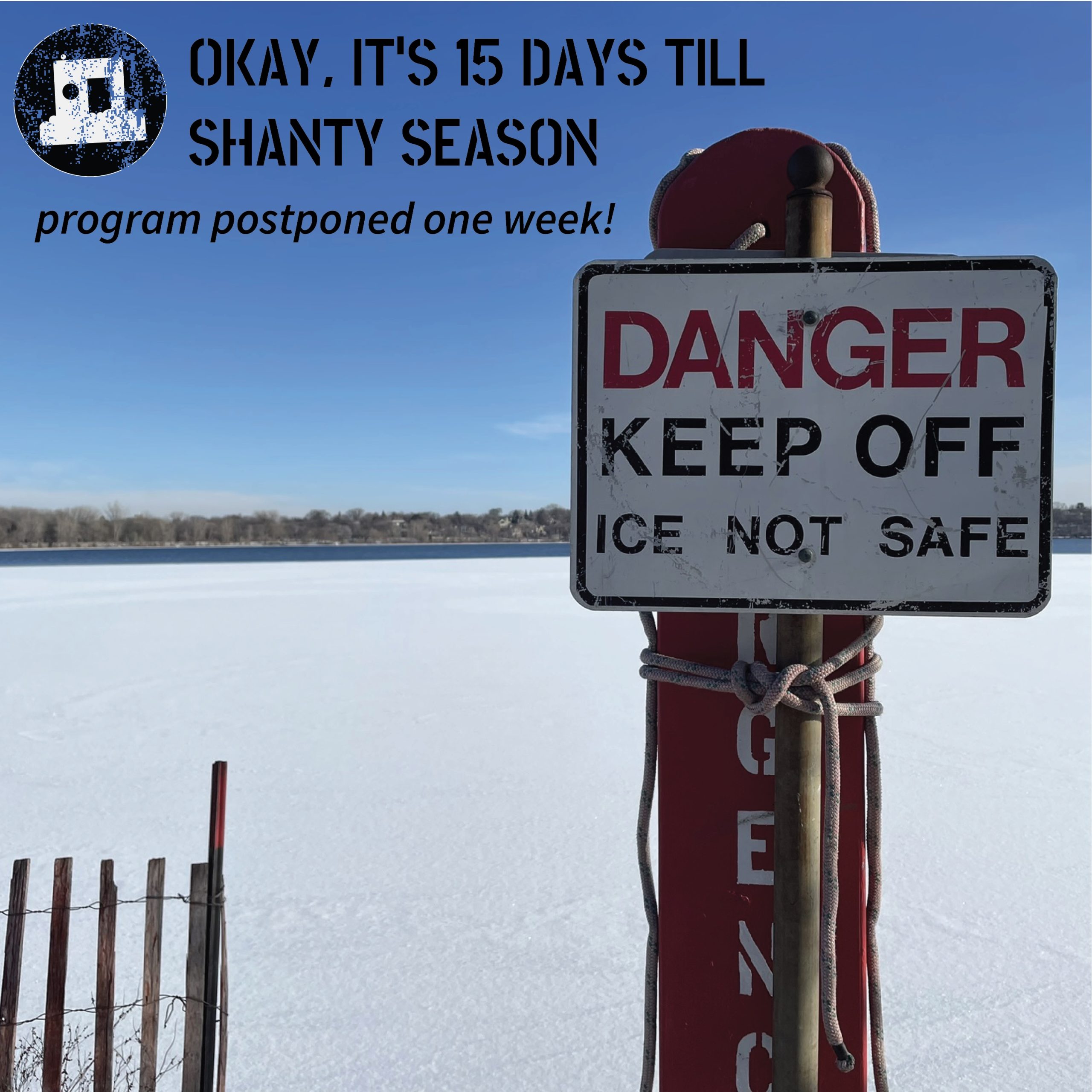 we’re postponing one week!