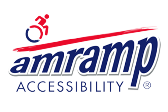 a logo for amramp